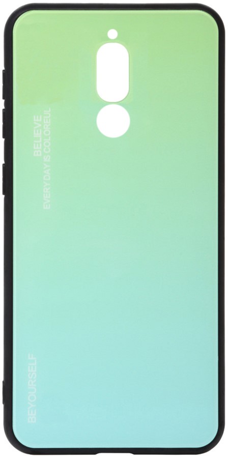 

Панель BeCover Gradient Glass для Xiaomi Redmi 8 Green-Blue