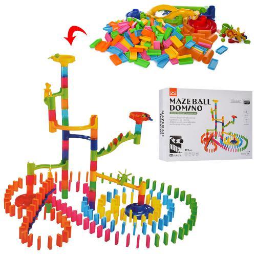 

Игра блоки MAZE BALL DOMINO, 191дет AToys (GJH-310)