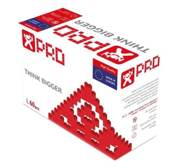 

Конструктор NOBI "Pro L 60", красный, 60дет. (10.22.60.001)