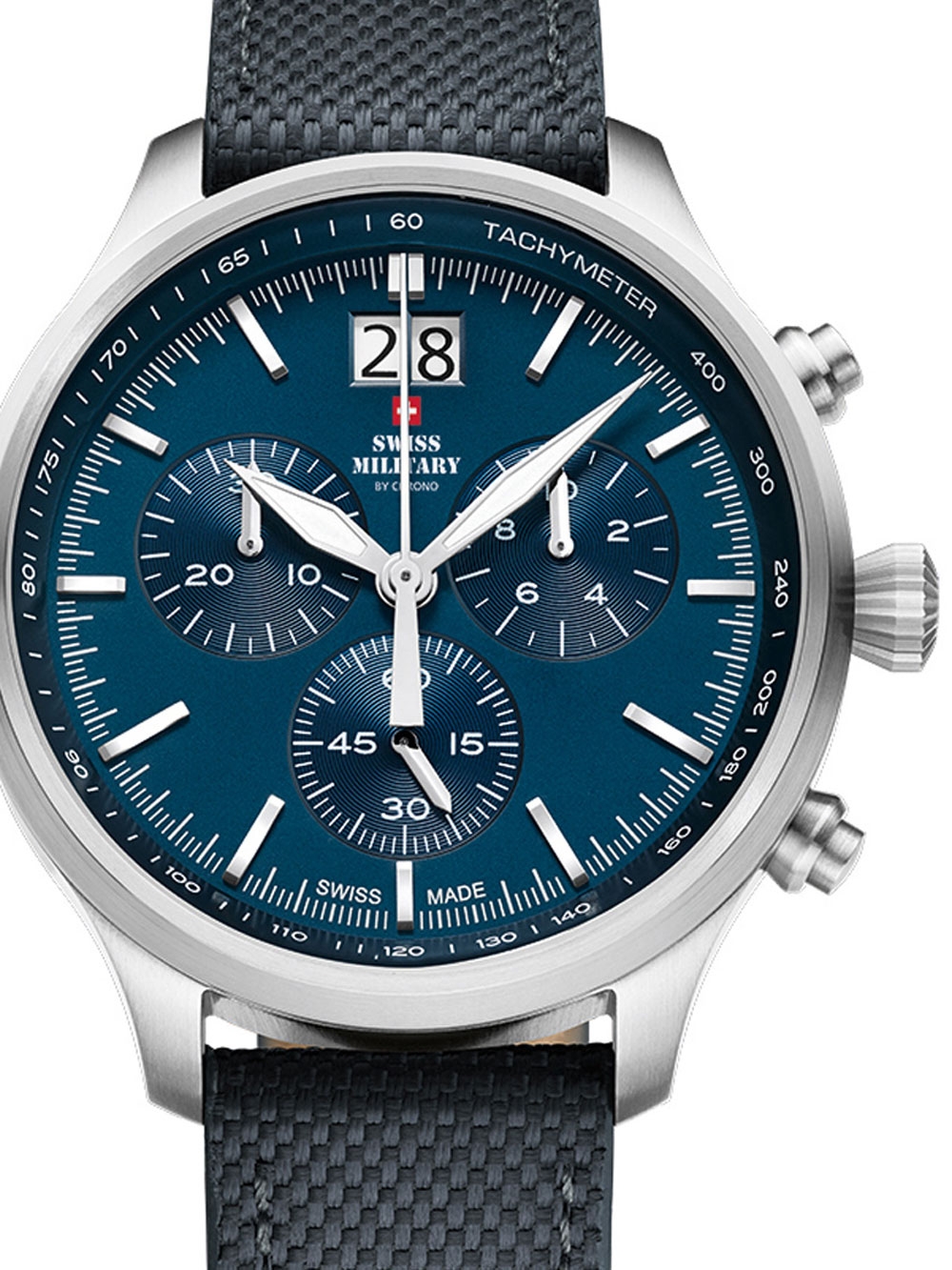 

Часы Swiss Military SM34064.03 Chronograph 48mm 10ATM