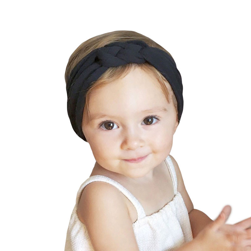 

Повязка детская для волос Pure Color Lesko 002 Navy Blue лента на голову солохи (F_6601-23751)