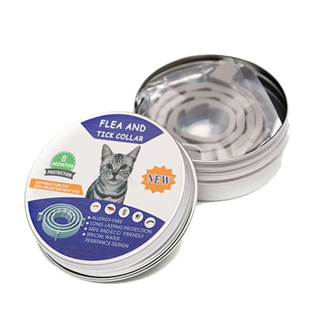 

Ошейник противопаразитарный Pet 004 Gray 39cm +Box для кошек (F_5381-20005)