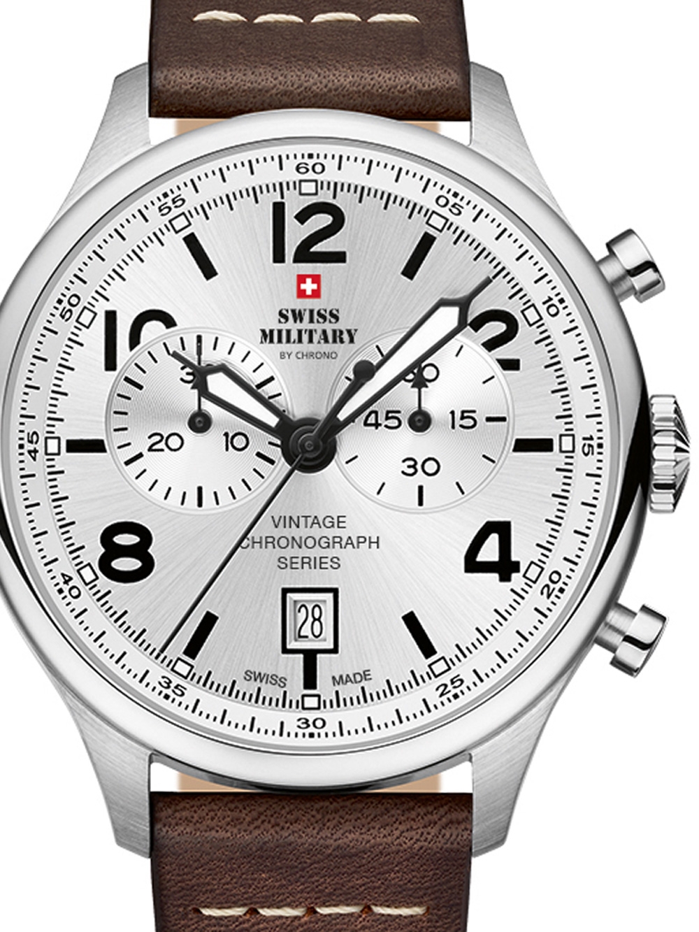 

Часы Swiss Military SM30192.05 Chronograph 42mm 10ATM