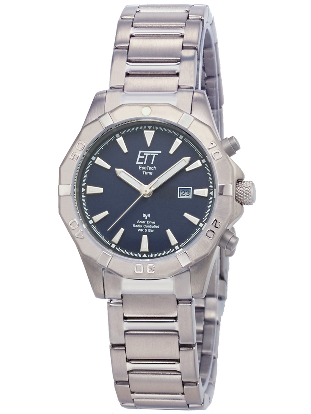 

Часы ETT ELT-11357-10M Solar Drive Funk Alaska Damen 32mm 5ATM