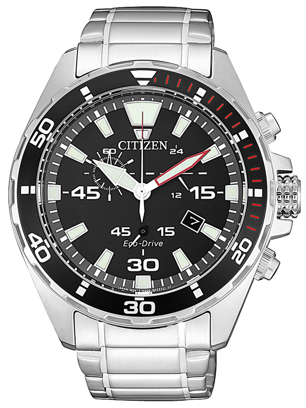 

Часы Citizen AT2430-80E Eco-Drive Chronograph 43mm 10ATM