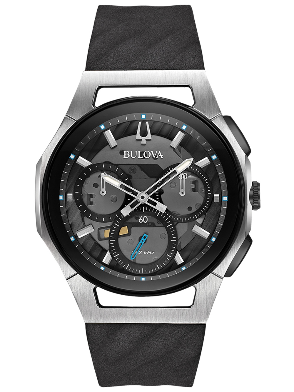 

Часы Bulova 98A161 Curv Chronograph 44mm 3ATM