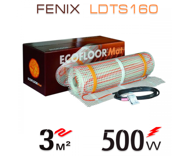 

Нагревательный мат Fenix ​​LDTS 160 Вт / м - 3 кв.м