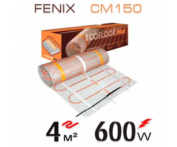 

Нагревательный мат Fenix ​​CM 150 Вт / м - 4 кв.м