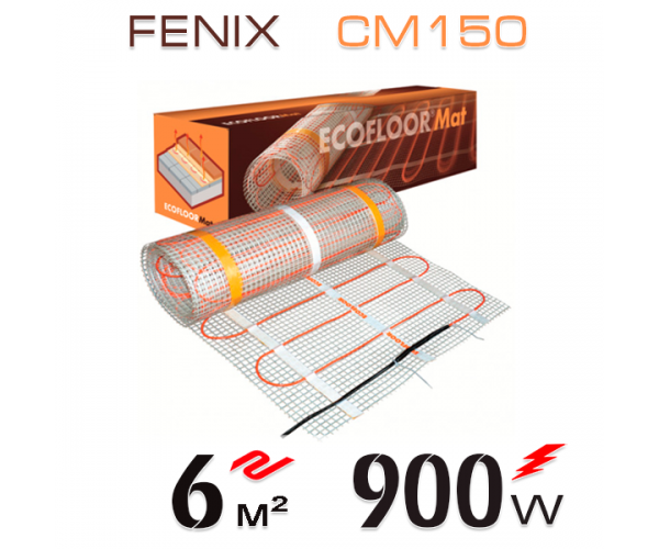 

Нагревательный мат Fenix ​​CM 150 Вт / м - 6 кв.м