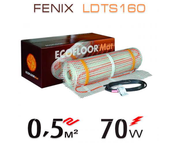 

Нагревательный мат Fenix ​​LDTS 160 Вт / м - 0,5 кв.м