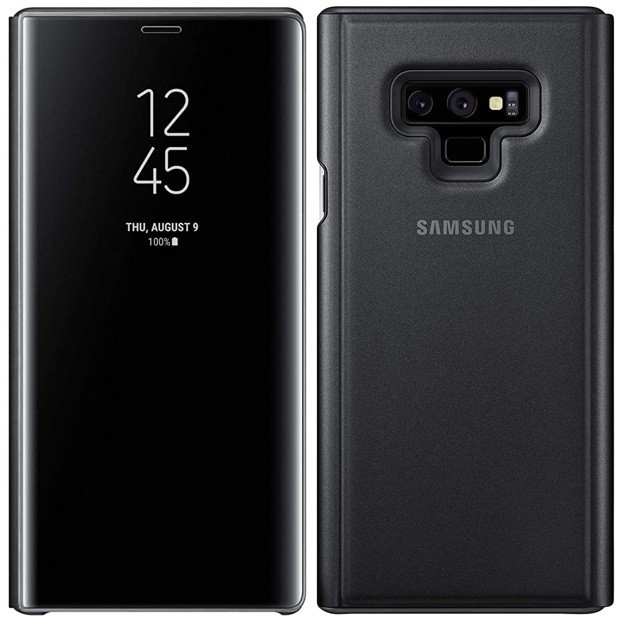 

Защитный смарт чехол книжка S-View Flip cover clear Samsung Galaxy Note 9 EF-ZN960 black