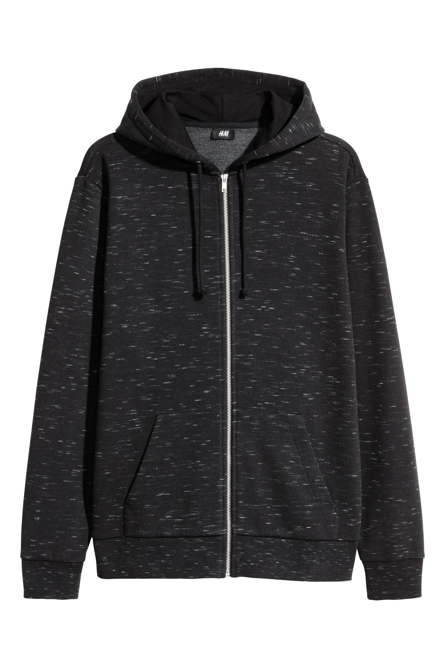 

Толстовка H&M XL черный меланж 3075262506