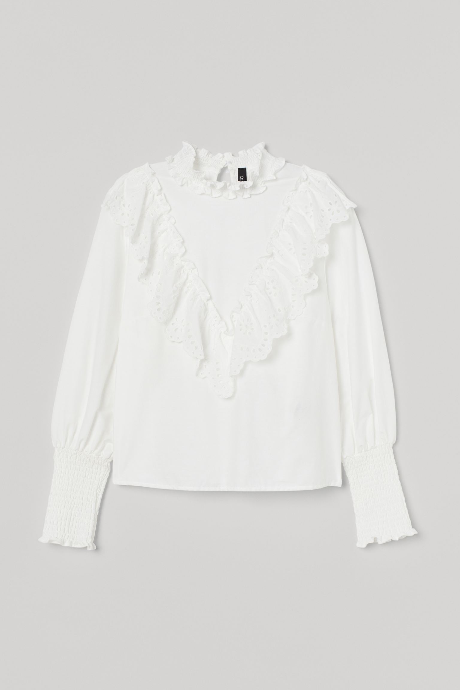 

Блуза H&M M белый 25058865572