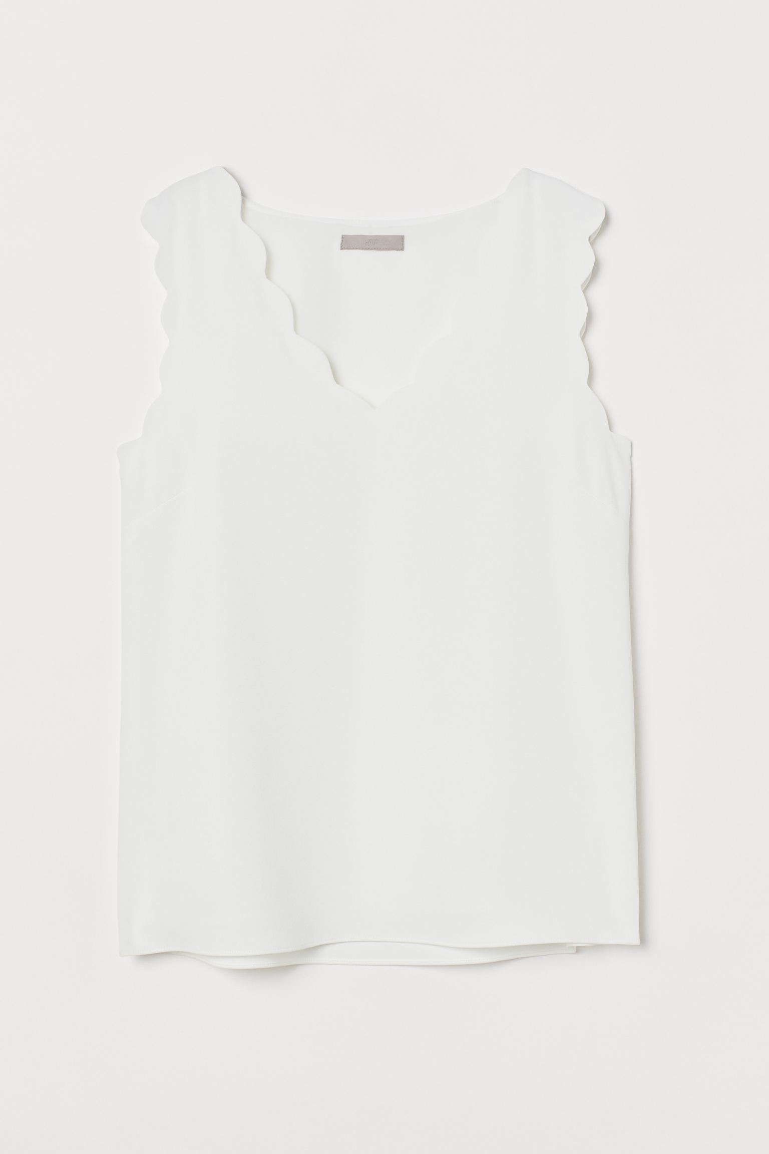 

Блуза H&M 40 белый 18038358512