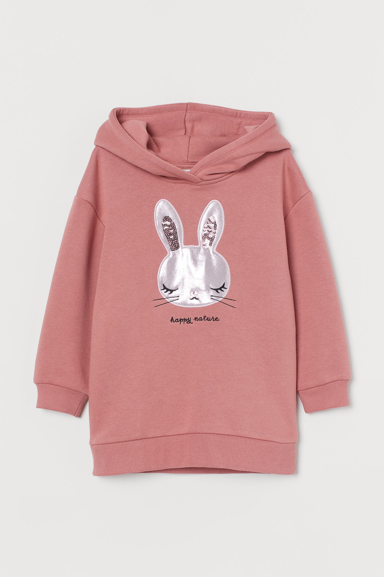 

Худи H&M 92см розовая пудра 6079338602