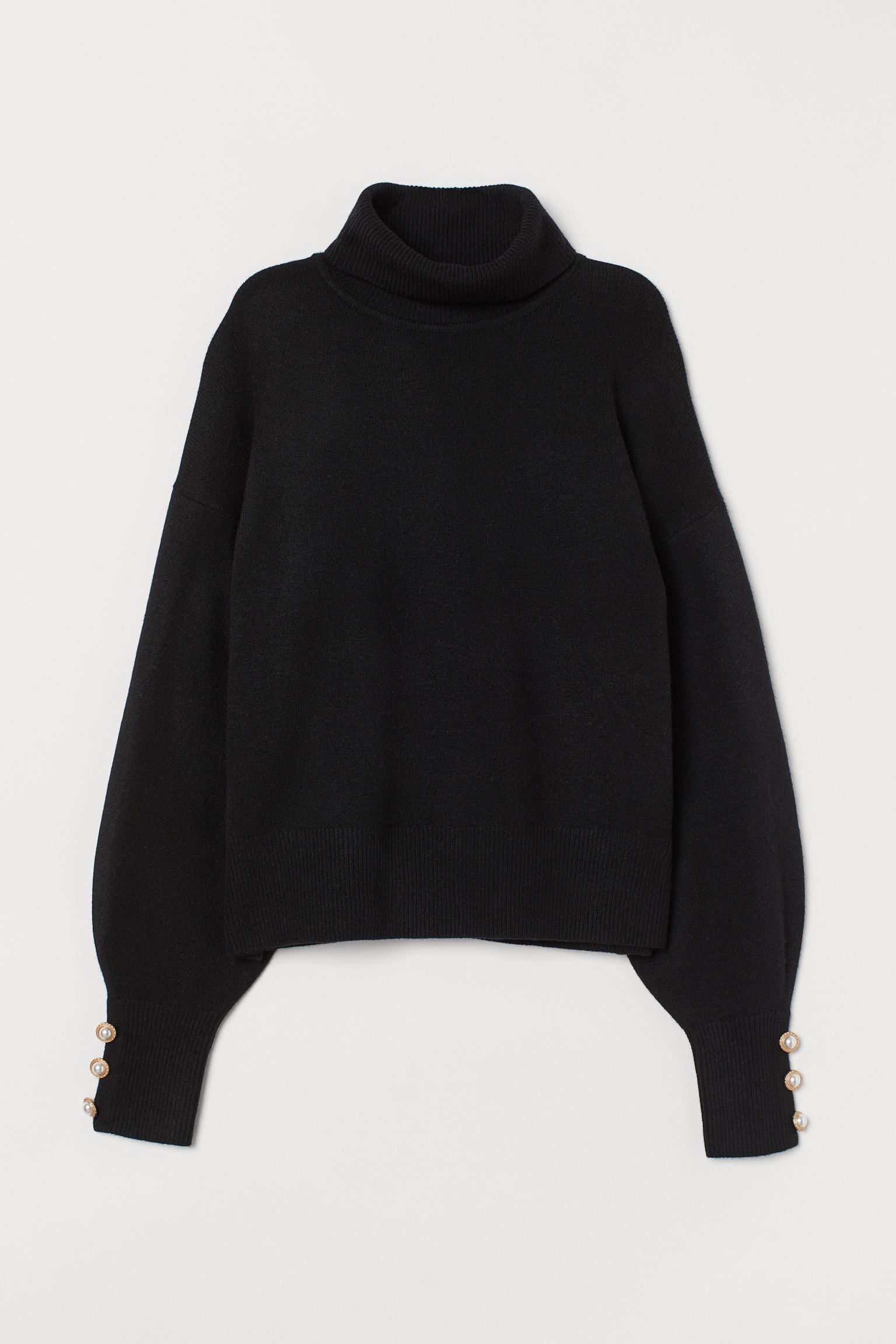 

Свитер H&M M черный 8068312111