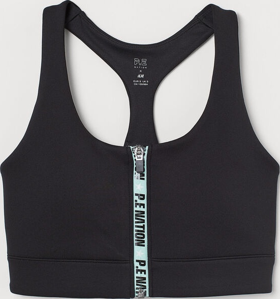 

Спортивный топ H&M XS черный 12068337201