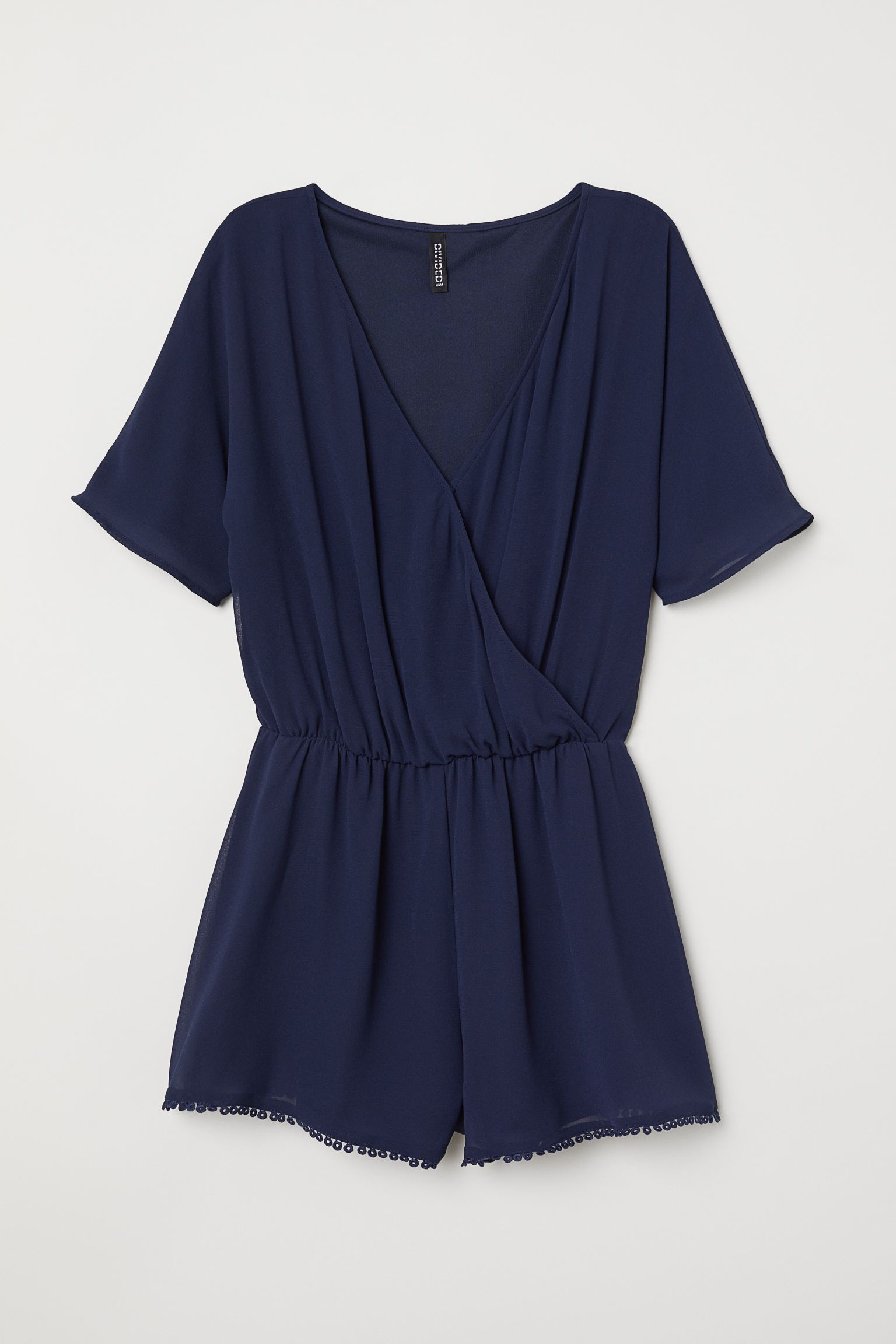 

Комбинезон H&M  темно синий 4075878137, Комбинезон H&M 42 темно синий 4075878137