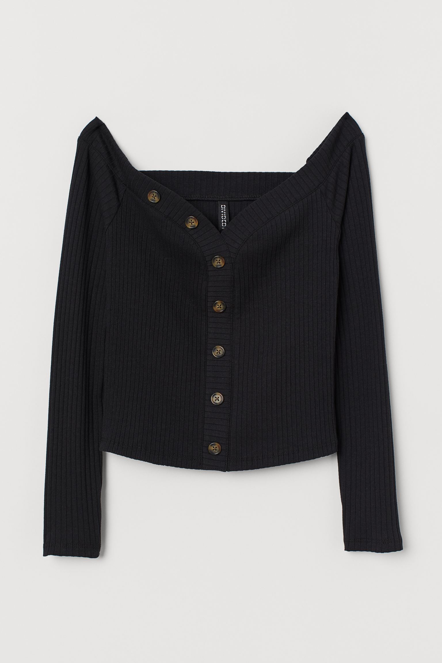 

Блуза H&M  черный 15067682290, Блуза H&M XXS черный 15067682290