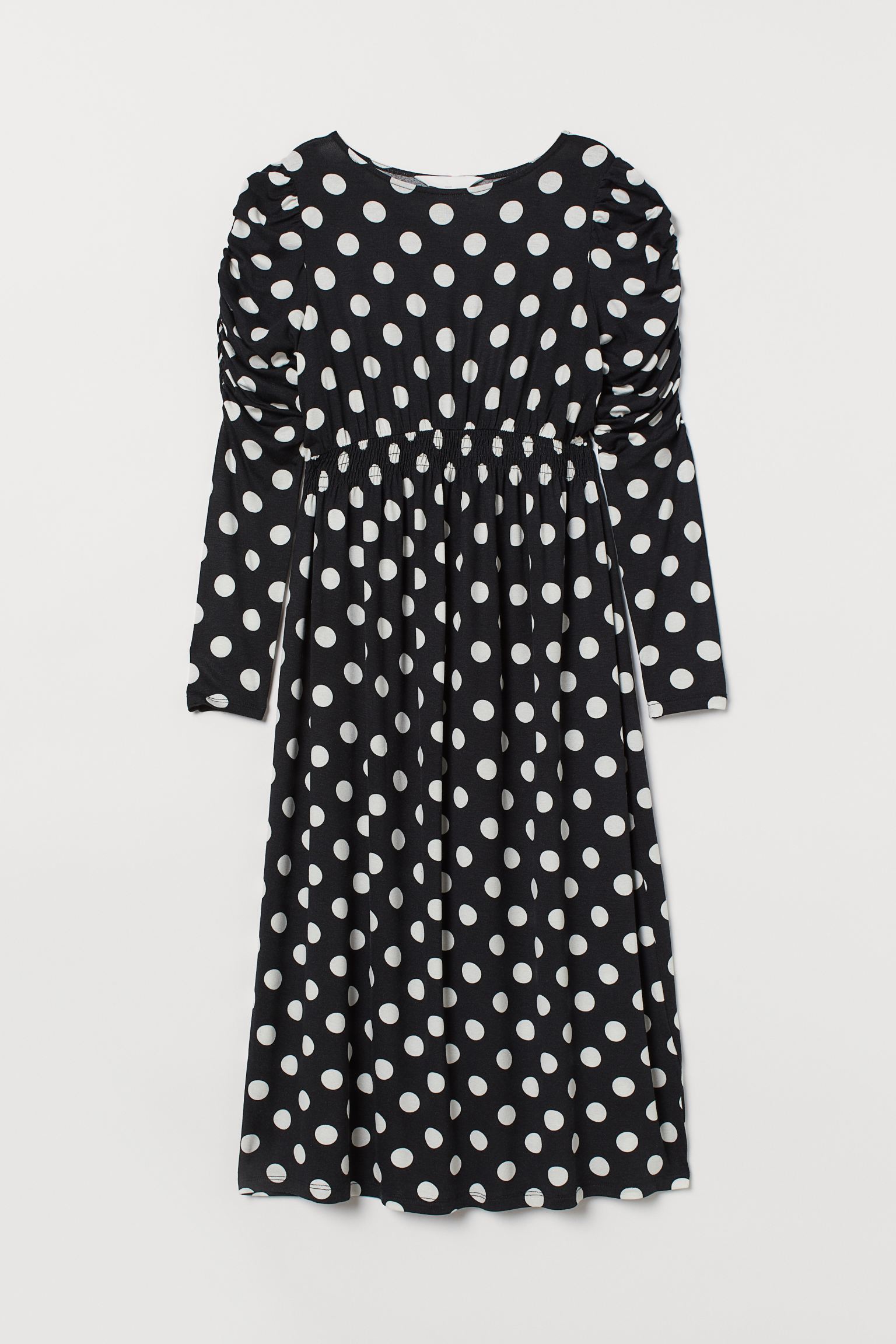 

Платье для беременных H&M XS черный горох 8068329371