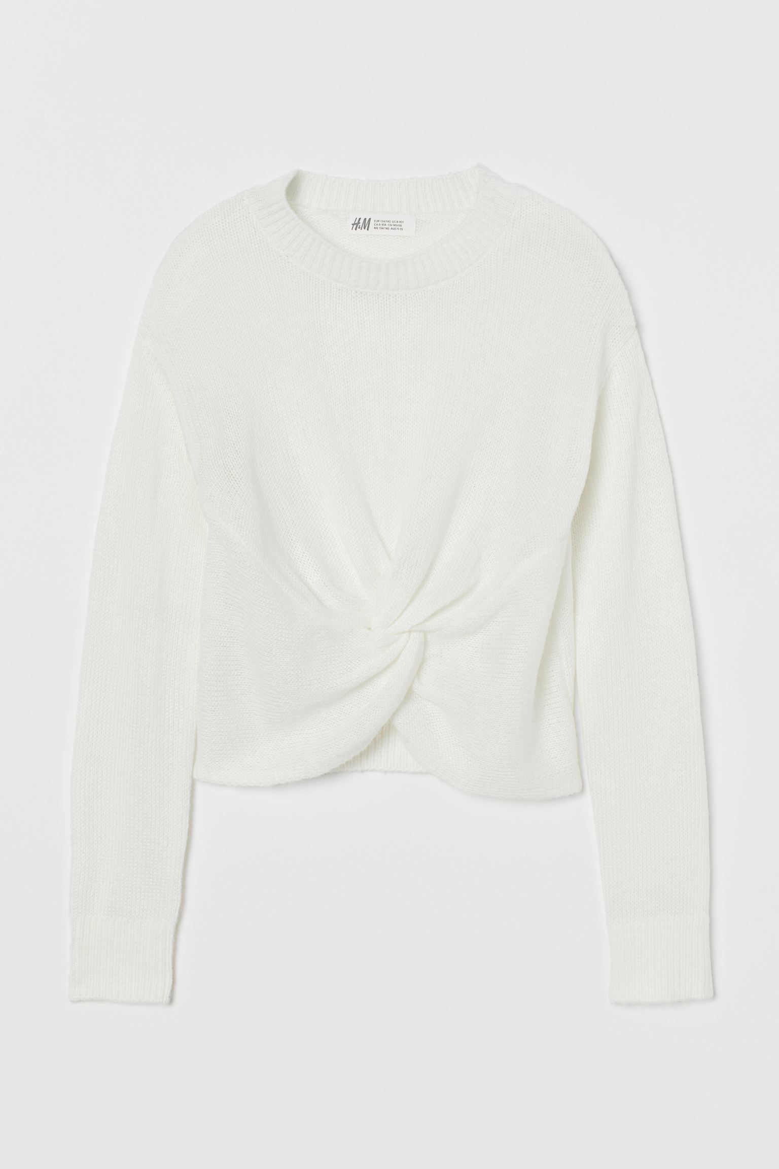 

Джемпер H&M 158 164см молочный 2905860125