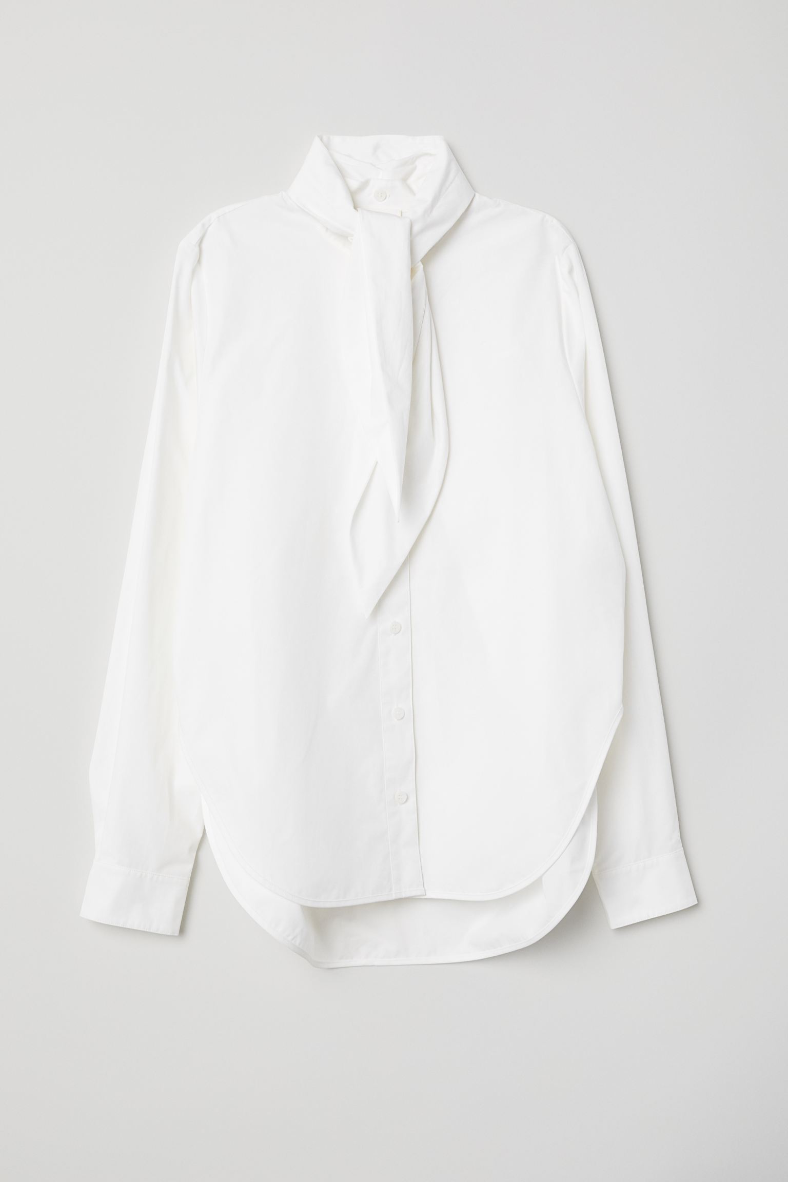 

Рубашка H&M 34 белый 9066871148