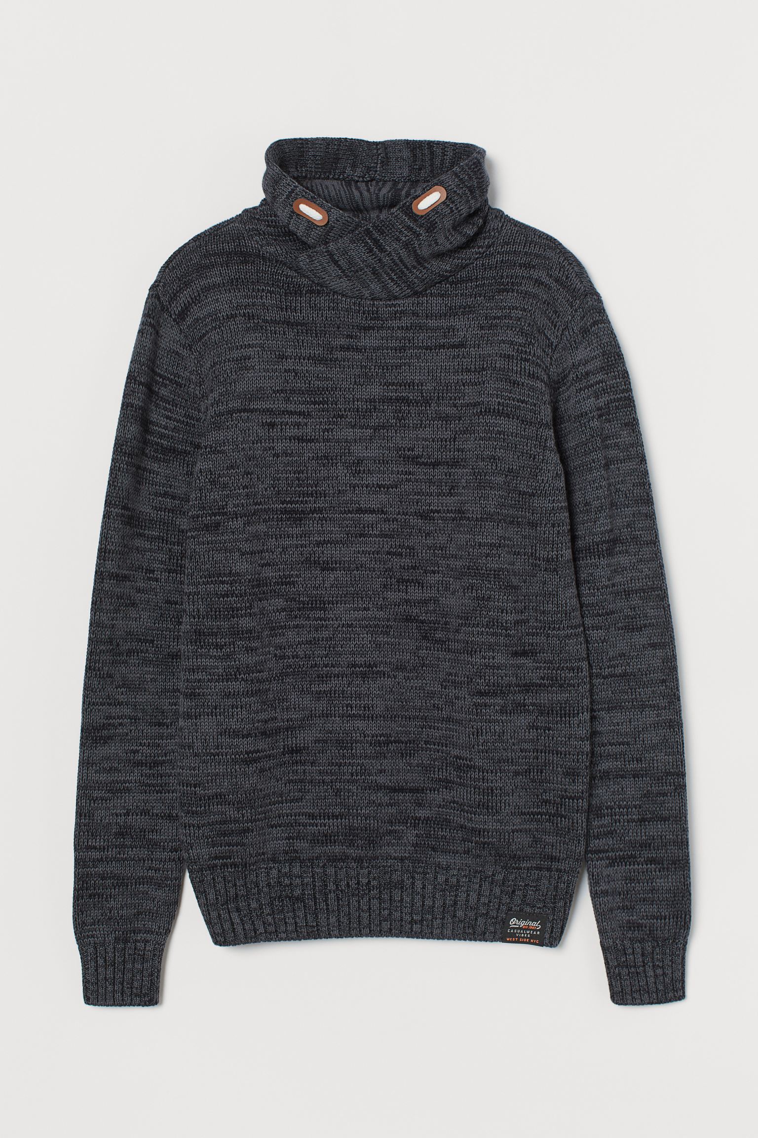 

Джемпер H&M 146 152см темно серый меланж 8078607542