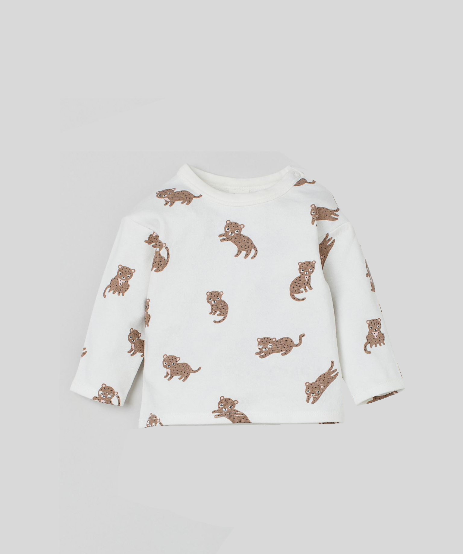 

Свитшот H&M 98см молочный леопард 280592609032