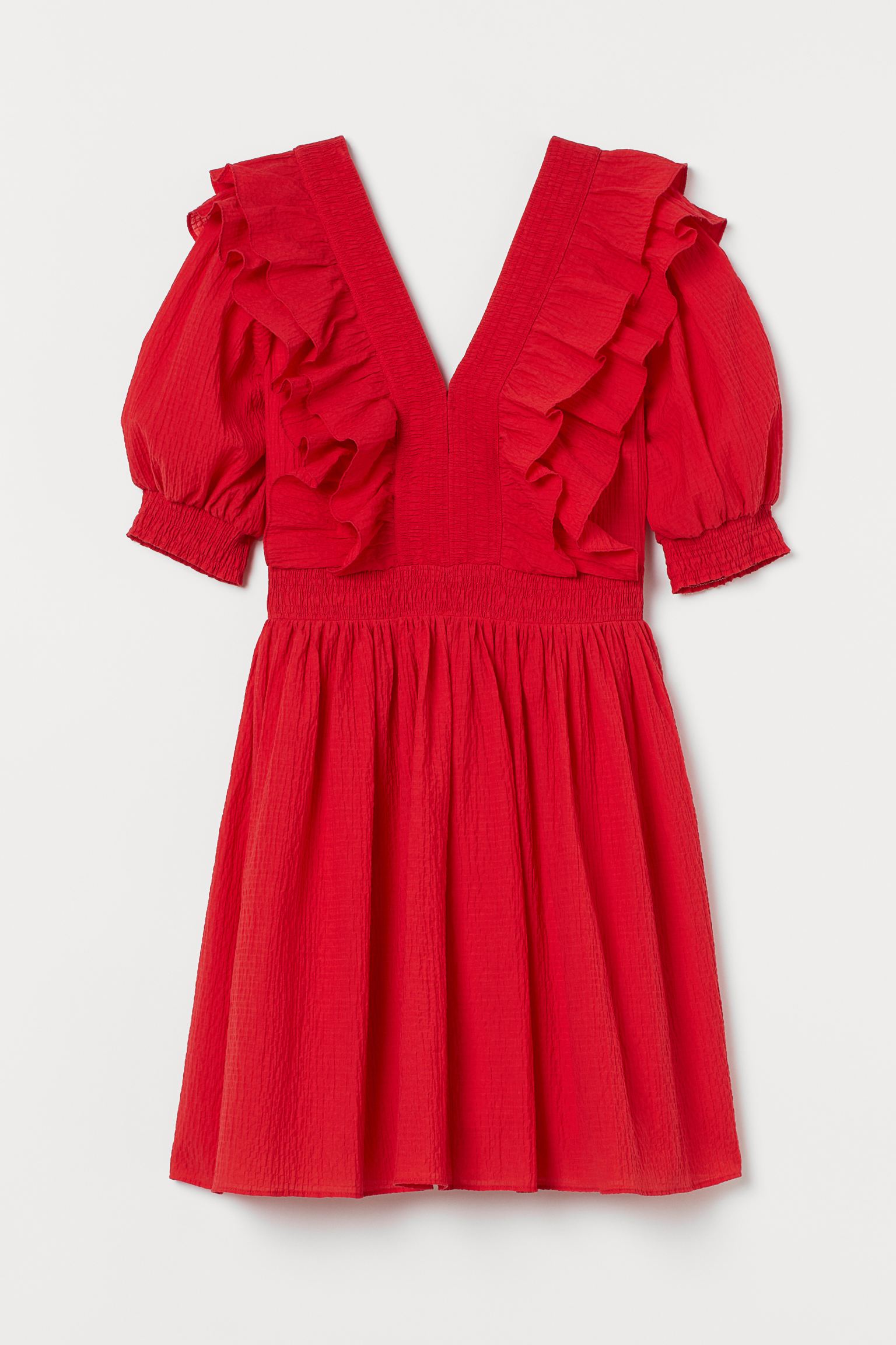 

Платье H&M 36 красный 9079165112