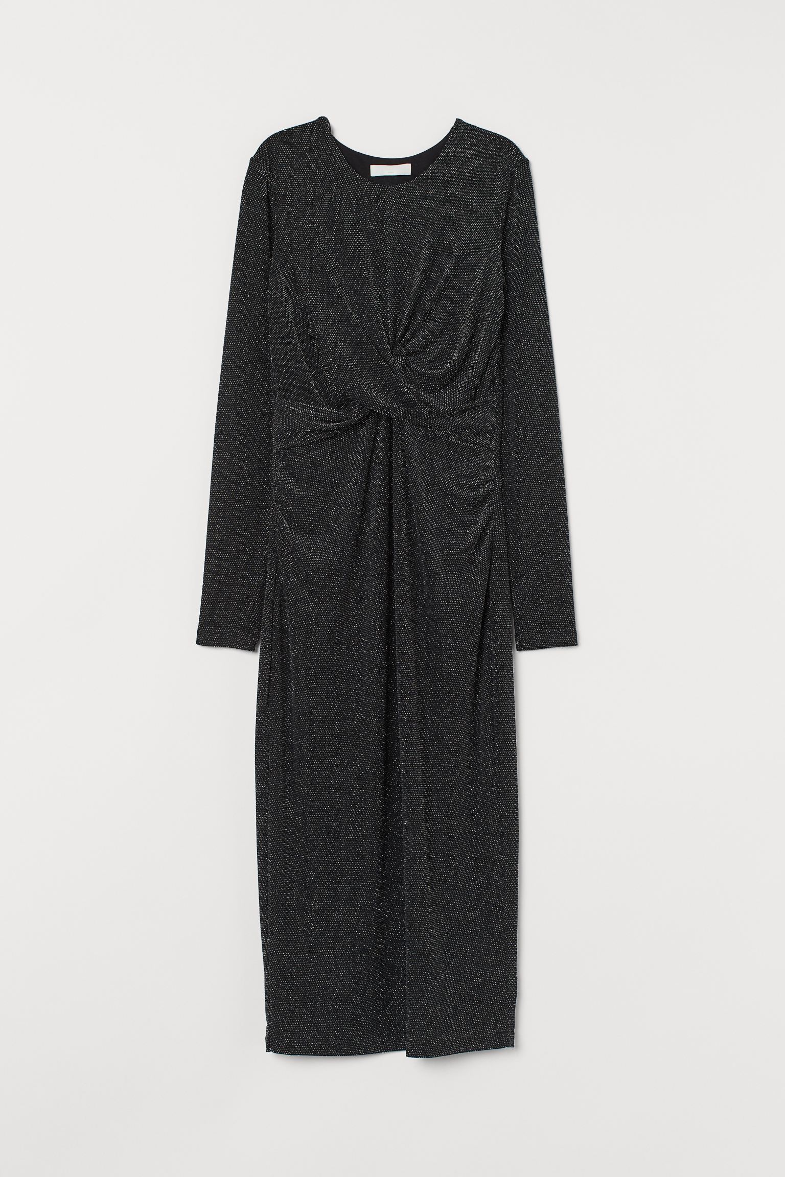 

Платье для беременных H&M M черный блеск 27058350850