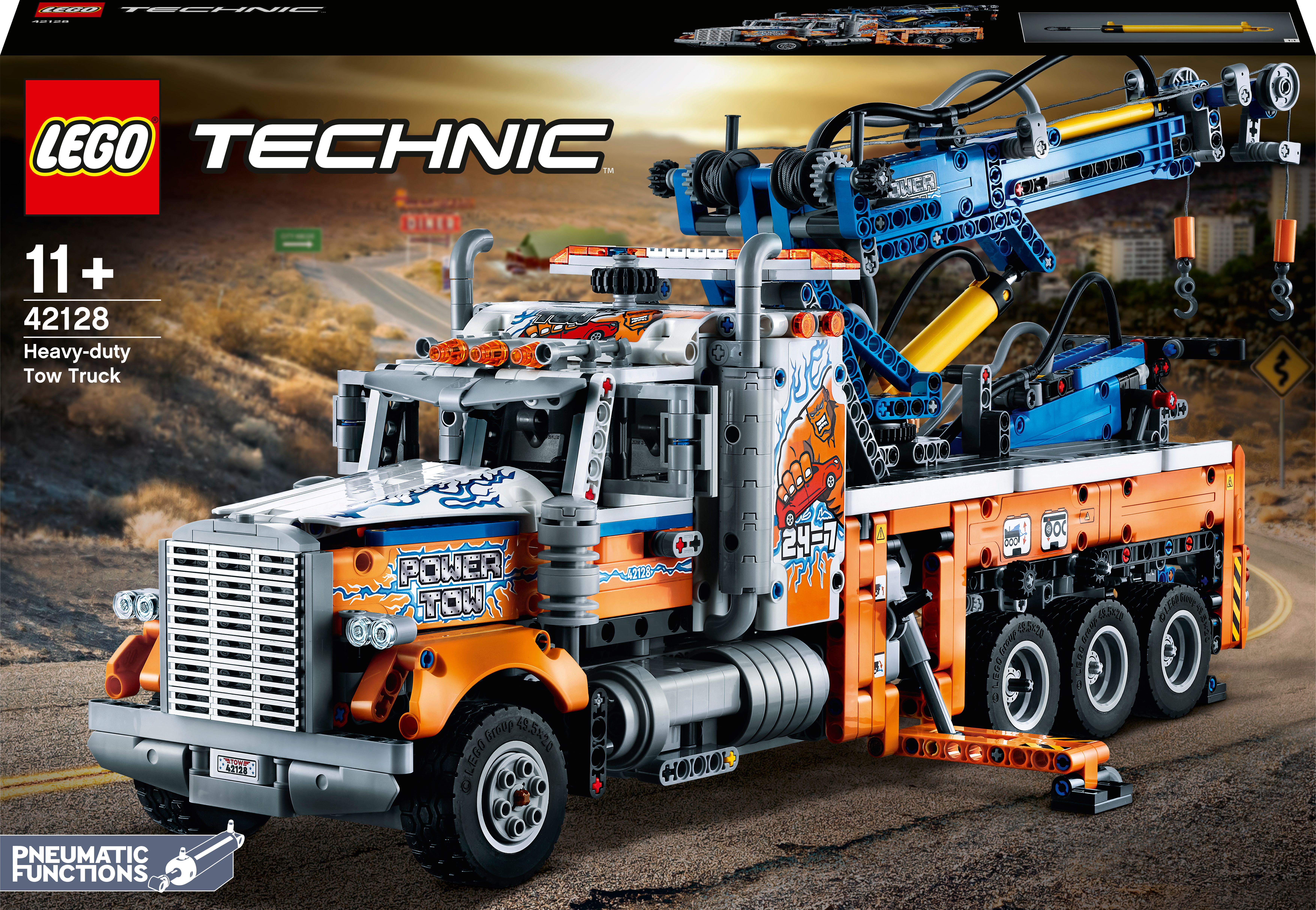 

Конструктор LEGO Technic Грузовой эвакуатор 2017 деталей (42128)