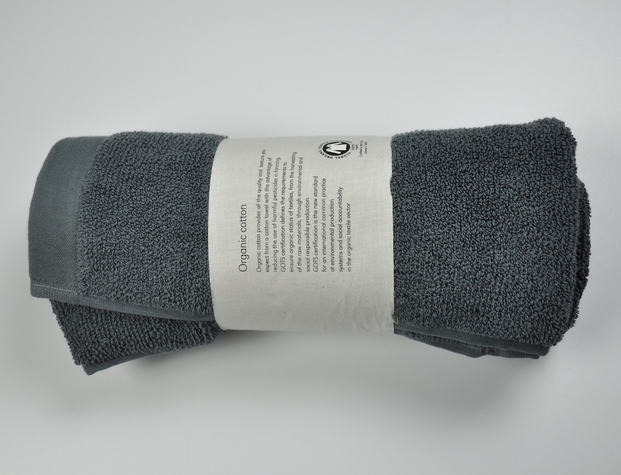 

Килимок для ванної BLANK HOME Organic Grey 50x90 Темно-сірий