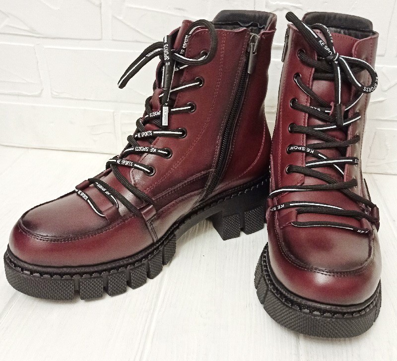 

Женские ботинки Marani Magli 209-КА-278-45 бордовые 38 03-0073