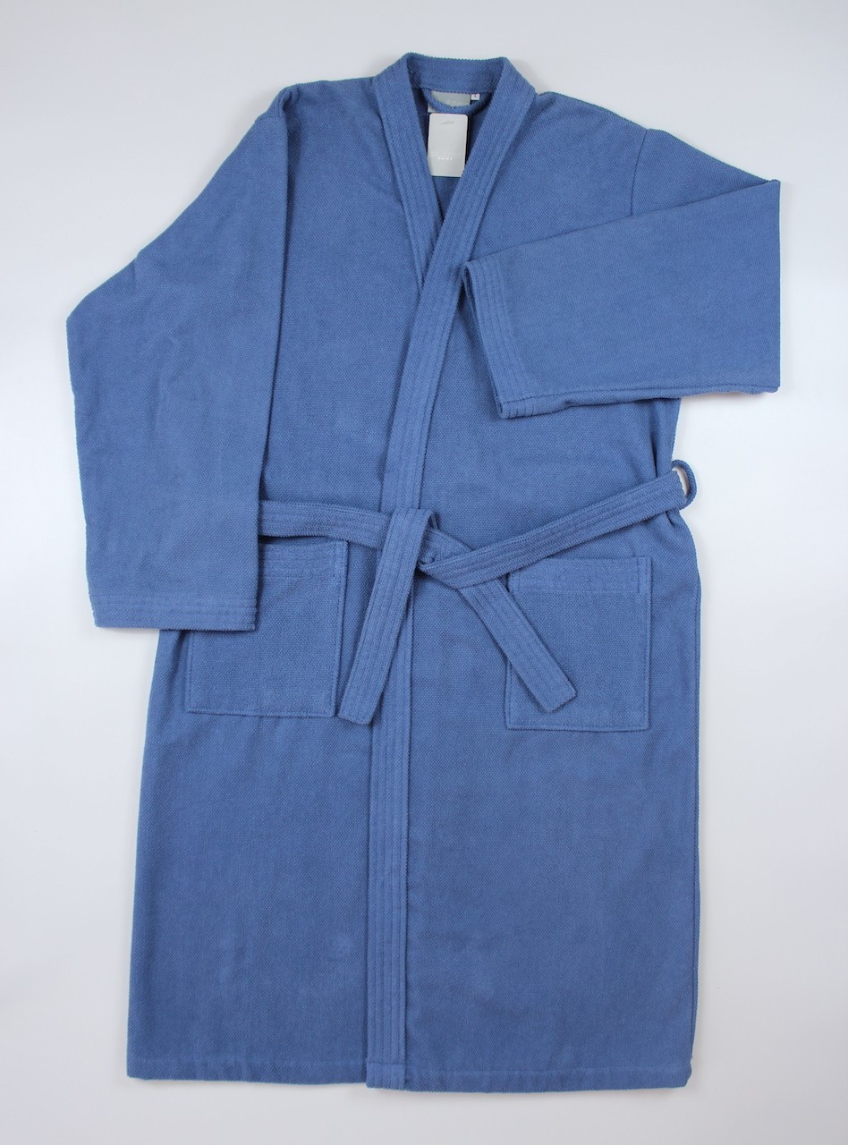 

Халат BLANK HOME Sauna Kimono махровий  Синій, Халат BLANK HOME Sauna Kimono махровий XL Синій