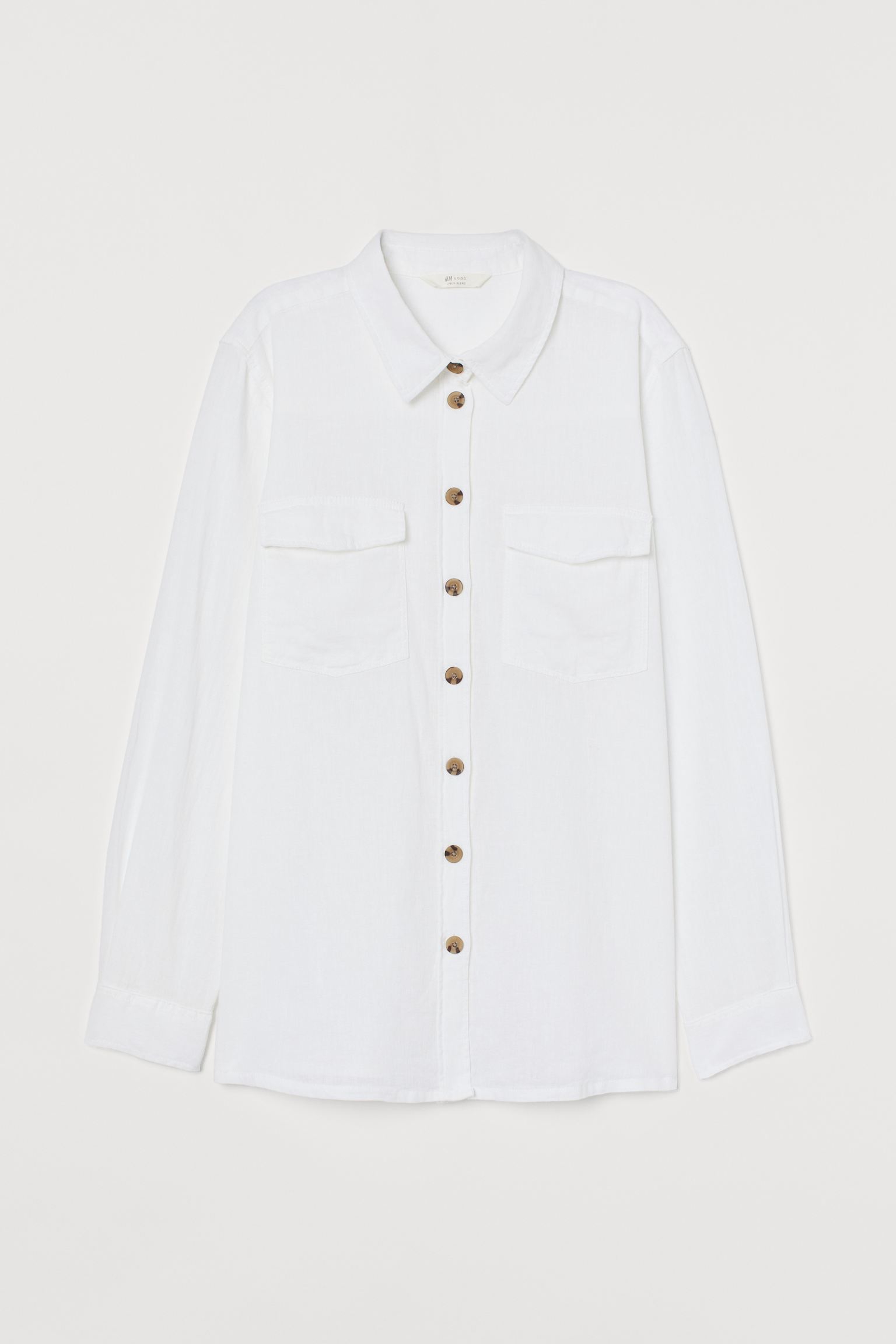 

Рубашка H&M 42 белый 8078523001