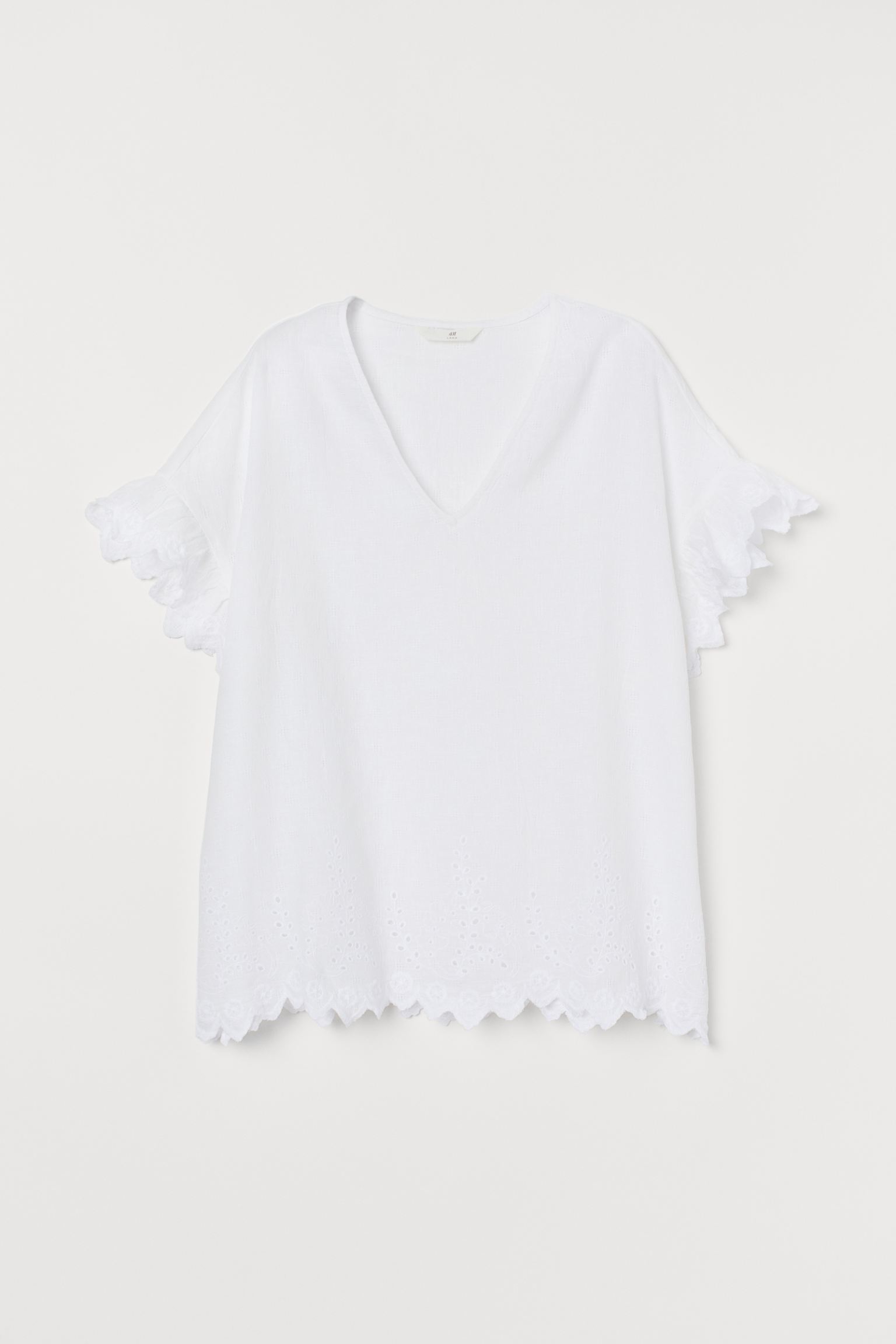 

Блуза H&M 36 белый 4077648880