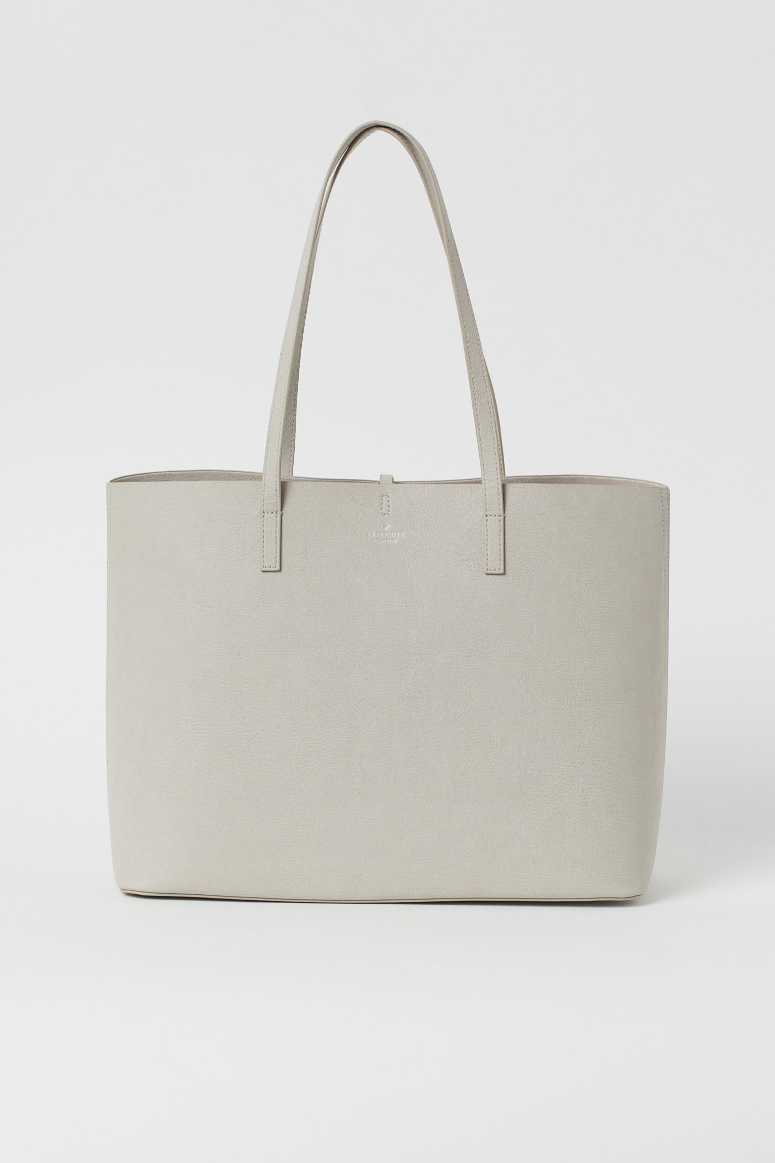 

Сумка шопер H&M 380х160х280мм серый 2506633152