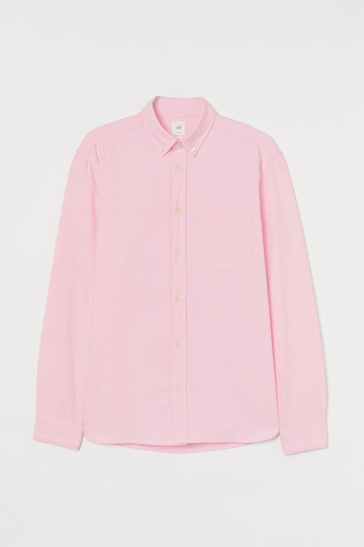 

Рубашка H&M M светло розовый 12077958361