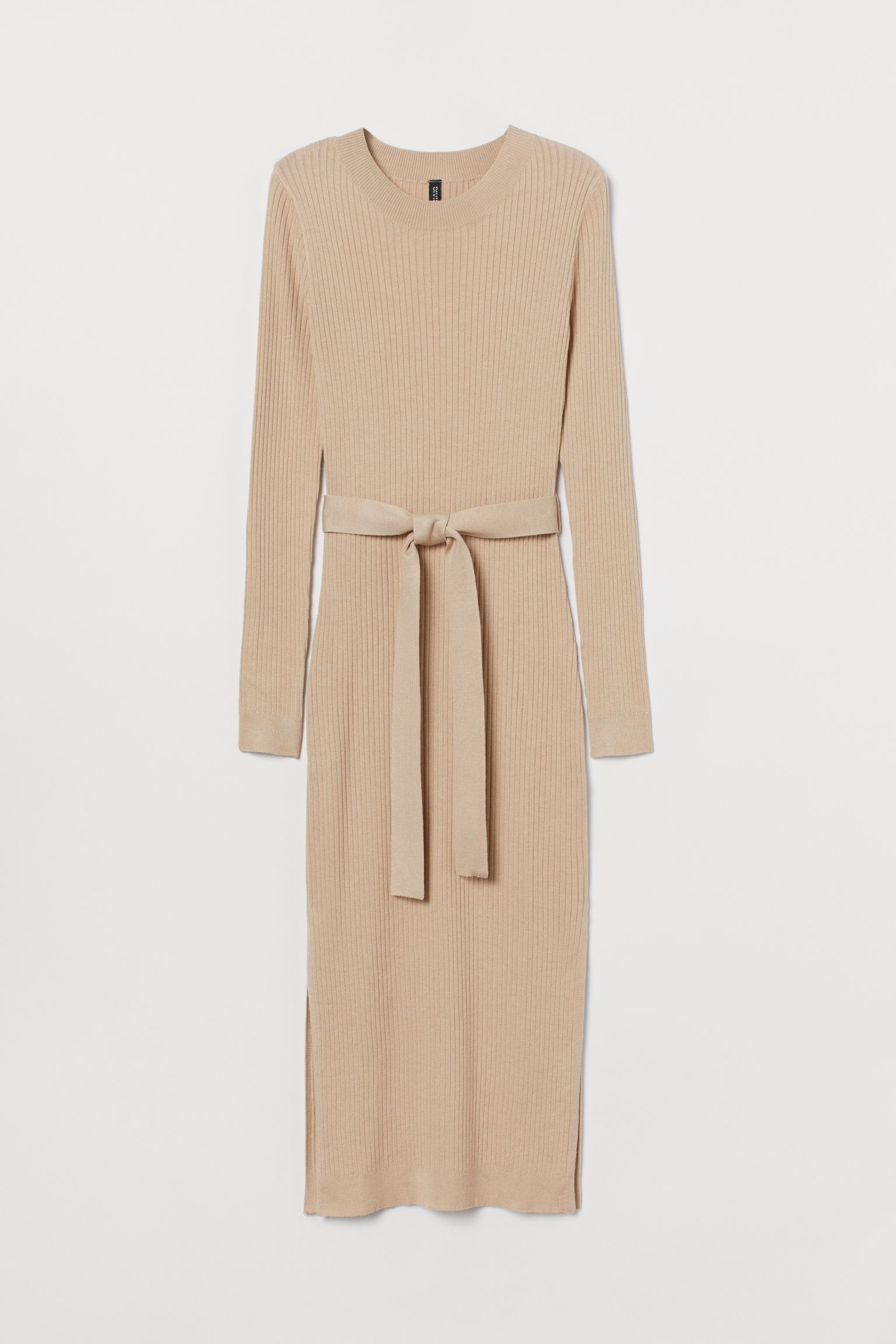 

Платье H&M M бежевый 30068890162