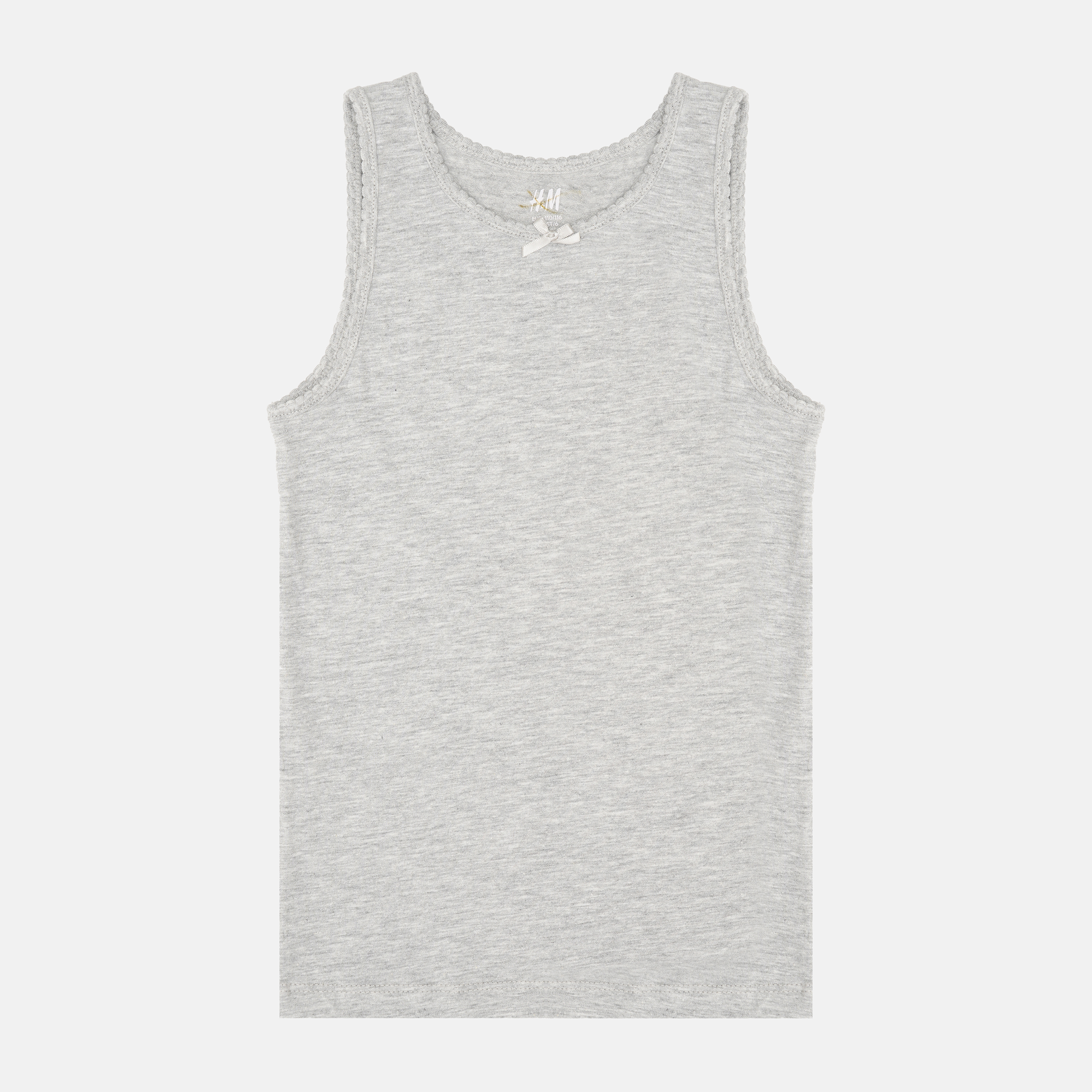 

Майка H&M 110 116см светло серый 280569908322