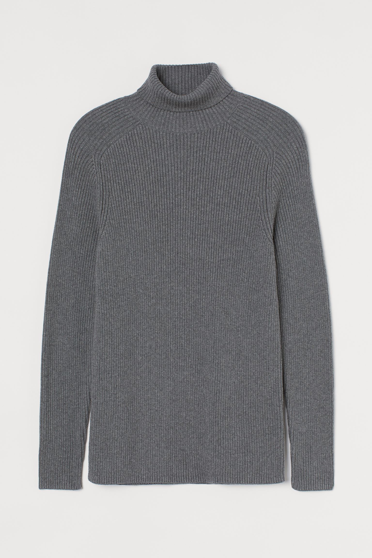

Свитер H&M M серый 8078107102