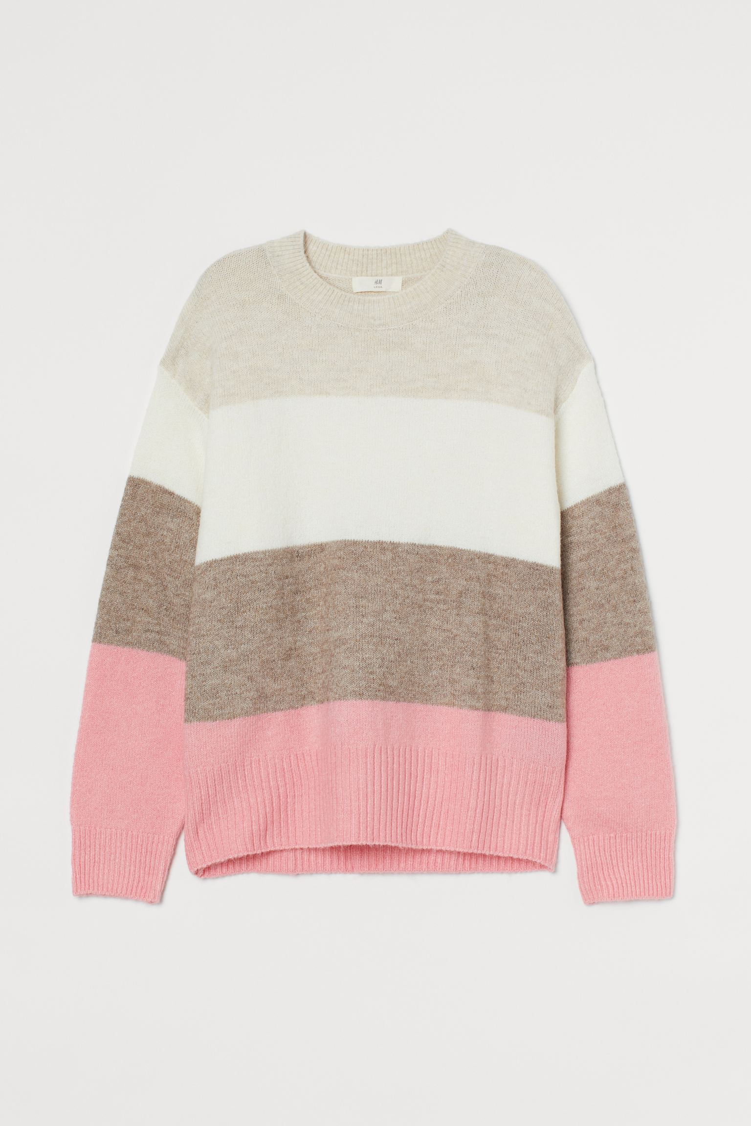 

Джемпер H&M XS бежево розовый 11068747542