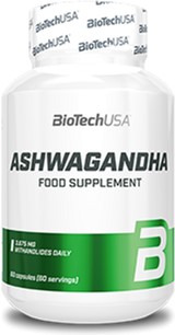 

Витамины и минералы Biotech Ashwagandha 60 капсул (5999076236572)