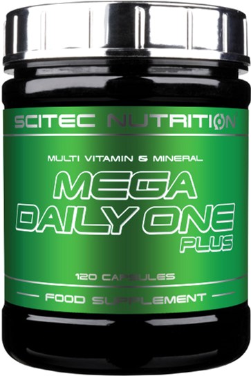 

Витаминно-минеральный комплекс Scitec Nutrition Mega daily one plus 120 капсулule (5999100000339)