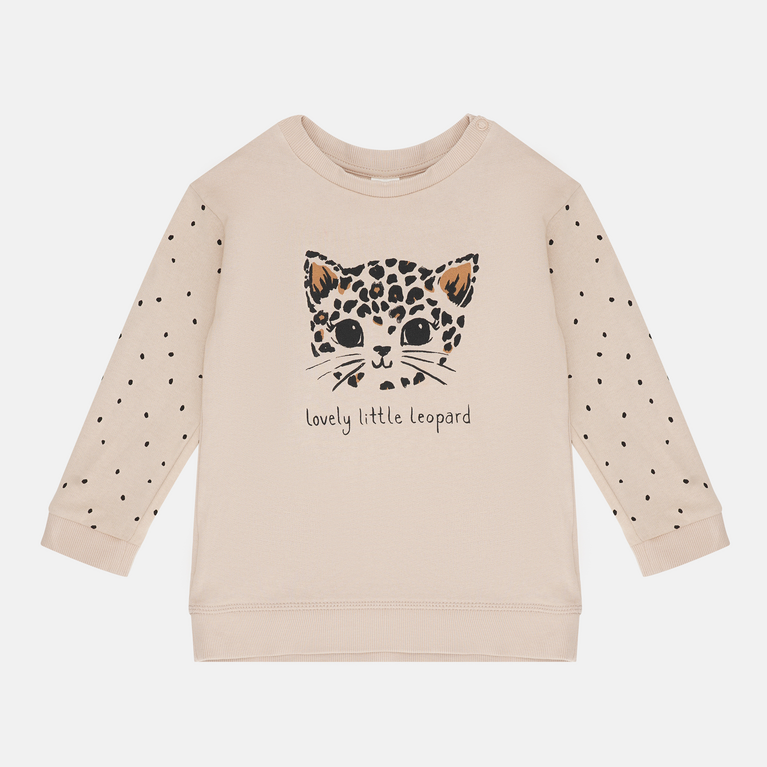 

Джемпер H&M 98см бежевый принт 70487595022