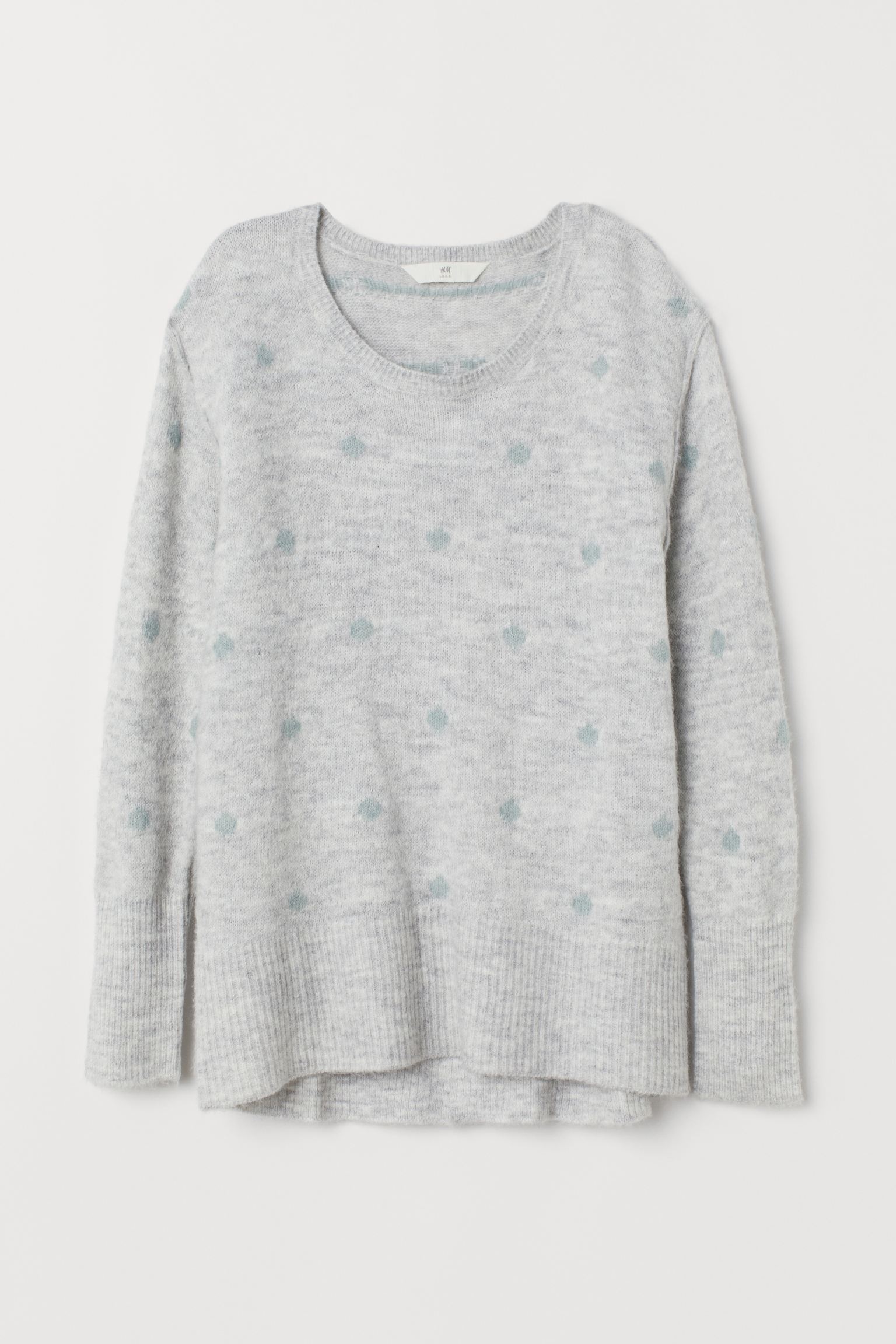 

Джемпер H&M  серый горох 30064961118, Джемпер H&M XS серый горох 30064961118