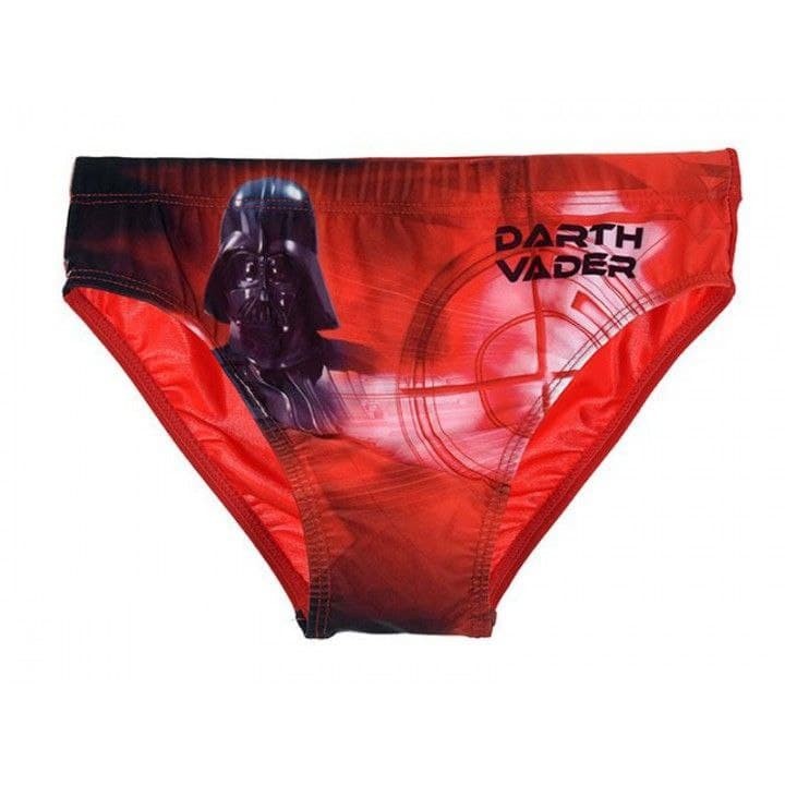 

Плавки для купання Disney для хлопчика 8 р на зріст 128 см червоні з принтом