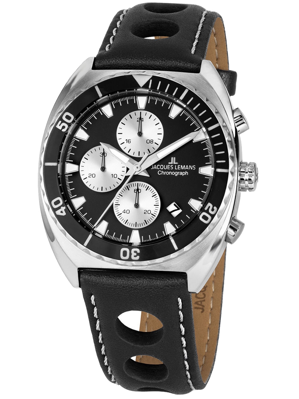 

Часы Jacques Lemans 1-2041A Serie 200 Chronograph 40mm 10ATM