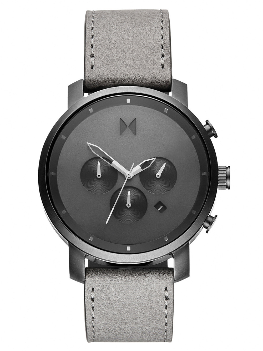 

Часы MVMT MC01-BBLGR Chrono Monochrome 45mm 5ATM