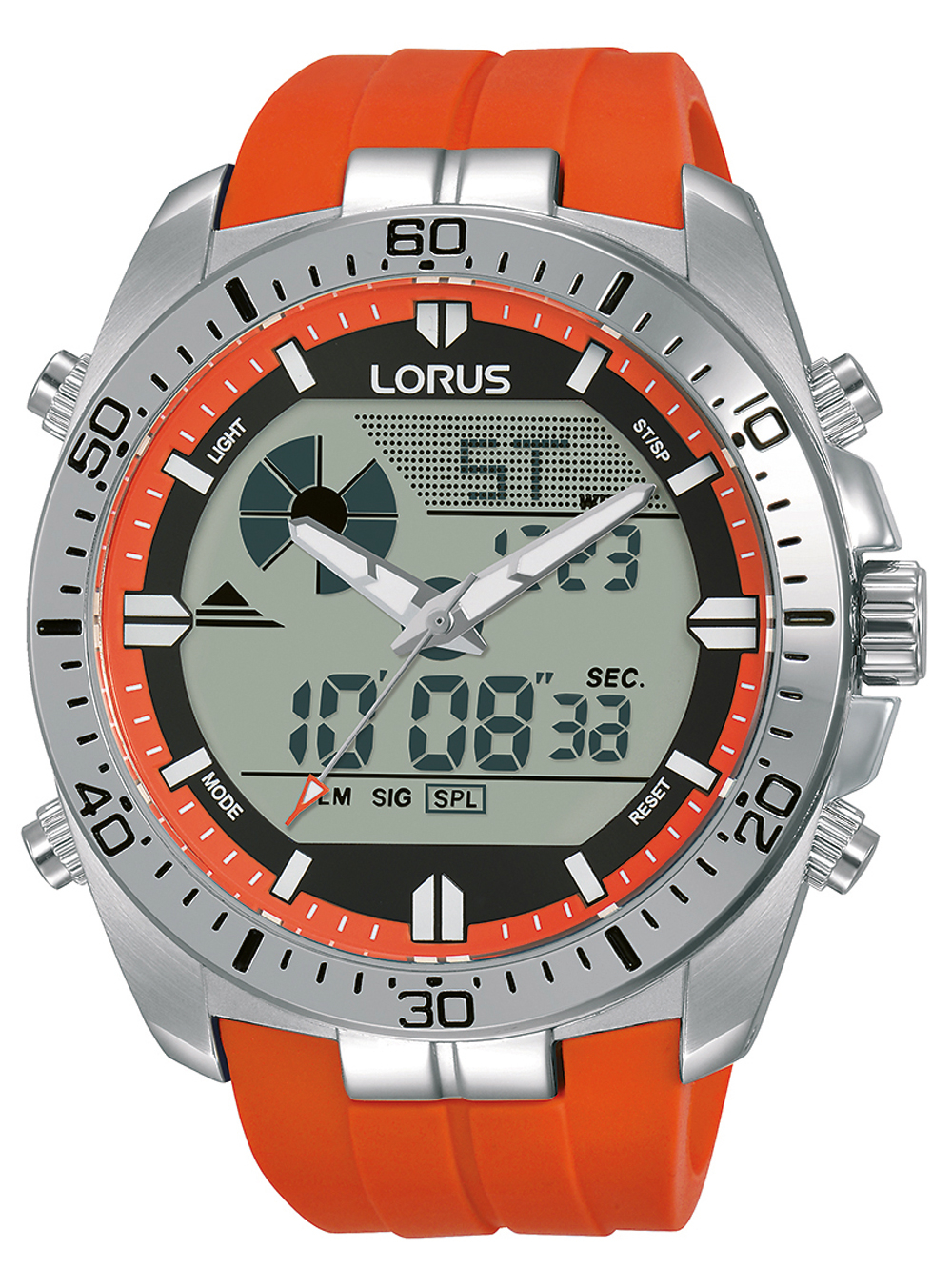 

Часы Lorus R2B11AX9 AnaDigi Chronograph 46mm 10ATM